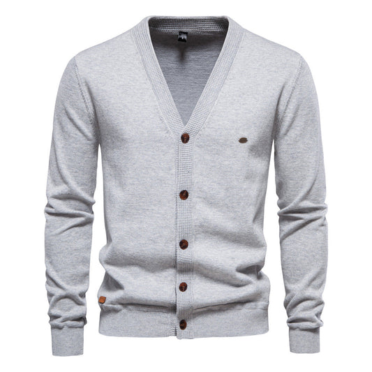 Gilet col V homme coupe ajustée