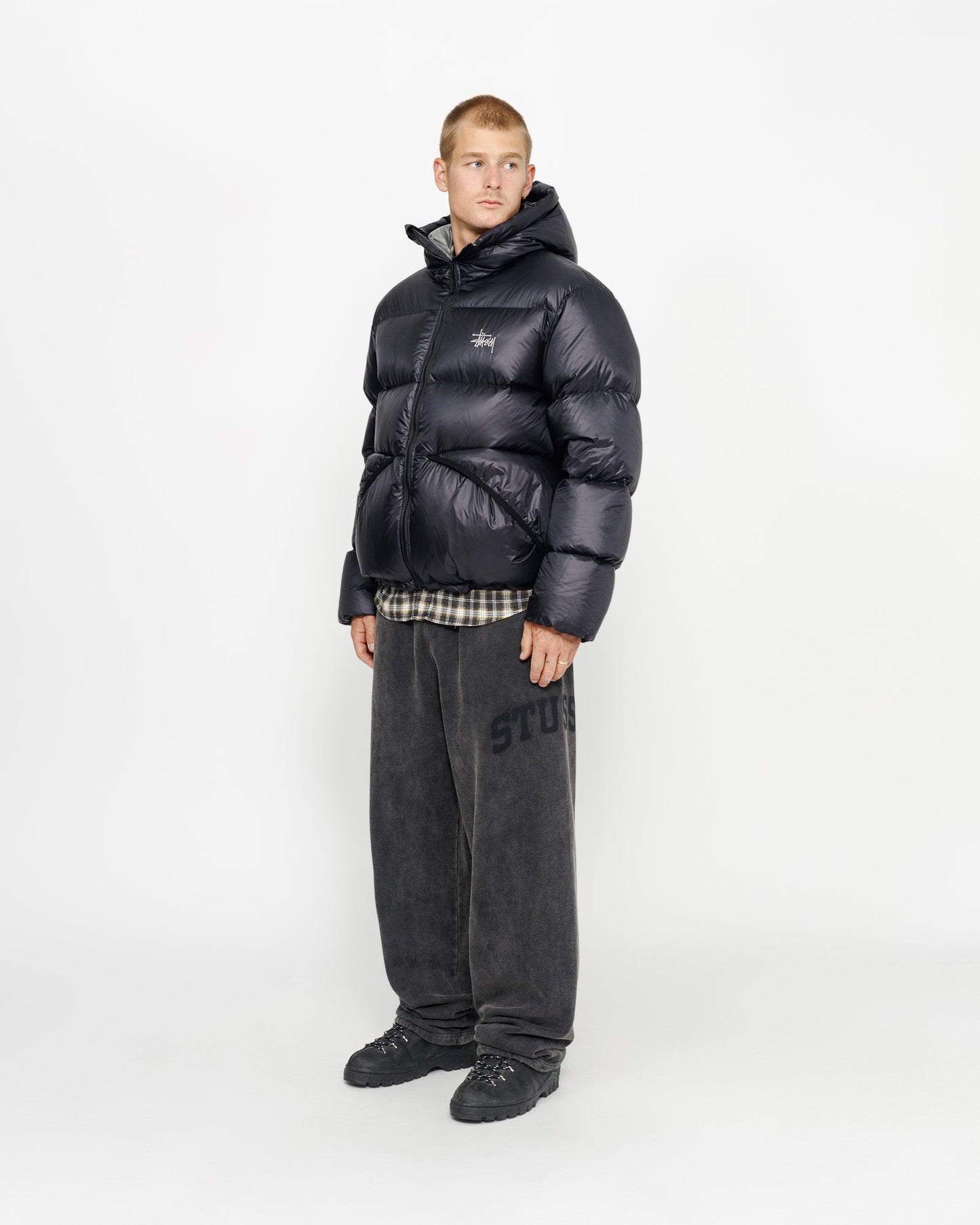 PARKA EN MICRO RIPSTOP REMBOURRÉE DE DUVET