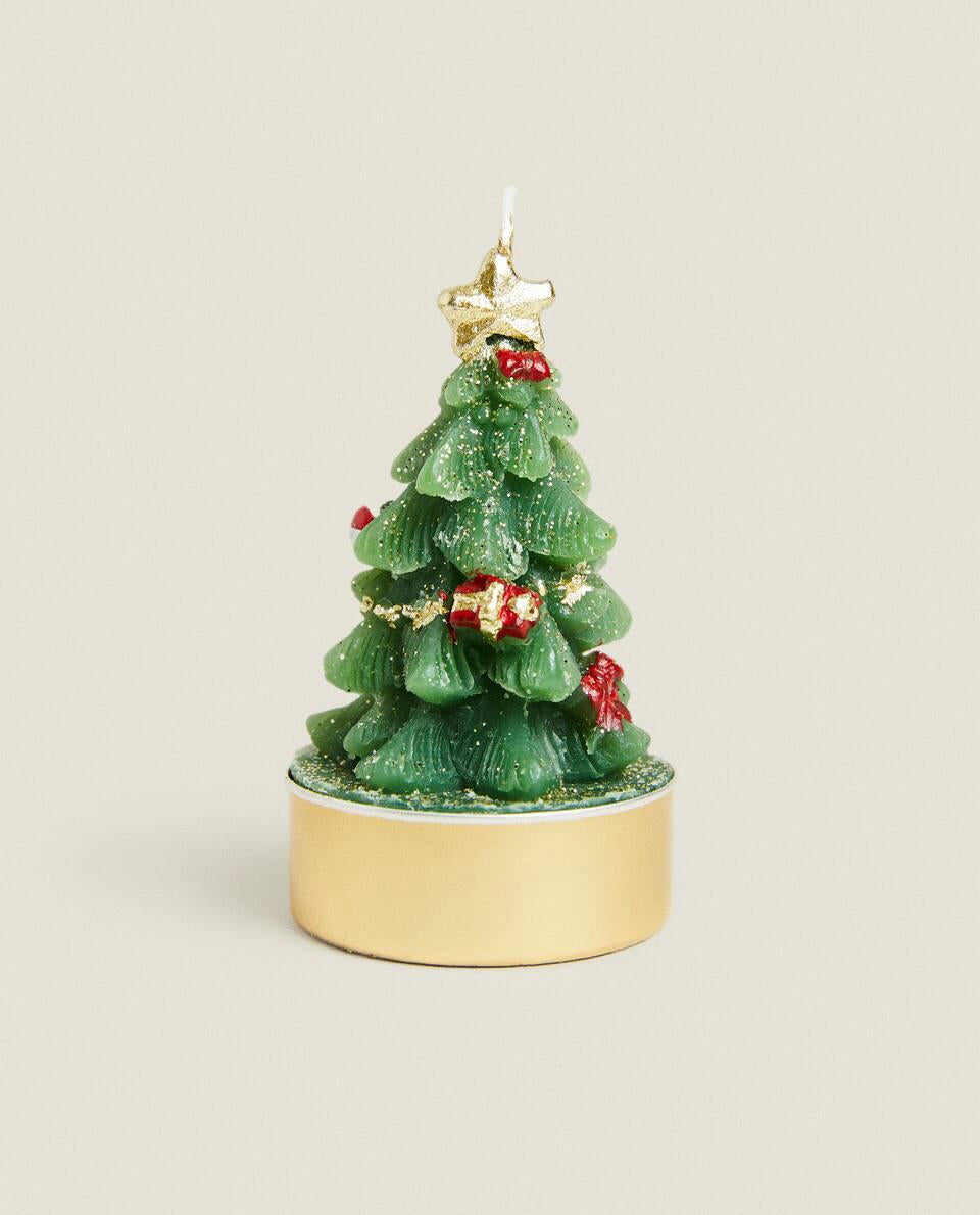 PACK OF CHRISTMAS TREE CANDLES (PACK OF 6)