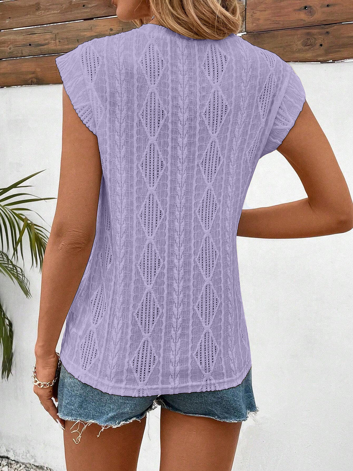 ✨T-shirt classique d'été jacquard à rayures pour femme